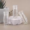 Botella de Cuentas de Hada de 5ml Botella de Arena de Cristal Botella de Cristal para Uñas Caja de Joyería Plástico Diamante Yeso Botella de Crema