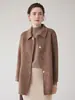 Abrigo de Cachemira para Mujer 2026, Longitud Media, Estilo Madre, Abrigo de Lana Otoño-Invierno, Tallas Grandes [Fabricante Directo] Tallas Grandes