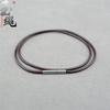 Cuerda de Cera Cuerda para Colgante Cuerda de Cuero DIY Cuerda para Collar Cuerda para Halter Cuerda para Clavícula No Temer al Agua Hebilla de Mijo Cuerda para Colgante de Verano