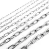 Cadena cadena de acero inoxidable 201 eslabón corto eslabón largo elevación colgar etiqueta protector de luz columpio para perro mascota secado de ropa cadena de hierro galvanizado