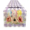 Mantel de moda primavera y verano 2025 Bandera de mesa de Amazon Suministro transfronterizo Temporada de banderas de mesa Nuevo estampado decorativo de mesa