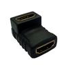 Suministro de fábrica HDMI hembra a hembra codo de 90 grados adaptador HDMI hembra a hembra 90 grados hembra a hembra