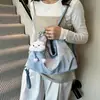Bolsa Feminina Clássica de Ombro Transversal com Zíper Costura Dupla Alça Múltipla Moderna Nova Bolsa Feminina Repelente à Água