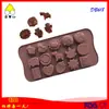 15 Lianlian Love Hombres y Mujeres Molde de Silicona para Chocolate Herramientas de Horneado DIY Resistente a Altas Temperaturas Molde para Cubitos de Hielo Molde de Pie para Cera de Pintura de Fuego