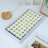Pulgar Flor Cabeza Jabón Flor Cuatro Capas Mini Rosa Jabón Flor Pequeño Ramo Envoltura Cabeza Flor Material Flor Artificial