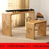 Mesa Taburete de Madera Maciza para Guqin Resonancia Mesa de Paulownia para Guzheng Mesa Antigua de Estudio China Mesa para Caligrafía Mesa para Caligrafía y Pintura Mesa de Té Zen