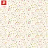 Tela de Algodón Puro Estampada Digitalmente con Pequeños Patrones Florales, Paquete de 40 Unidades, Adecuada para Vestidos, Camisas y Materiales para Bolsos de Mujer y Niños