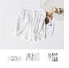 Leggings Novas de Primavera e Verão, Sedosas, Simples, com Borda de Renda, Respiráveis, Cor Sólida, Anti-Exposição, Calças Três Quartos, Respiráveis e Confortáveis