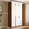 Guarda-Roupa Casa Quarto 2026 Novo Estilo Mais Vendido Apartamento Pequeno Casa de Aluguel Venda Direta da Fábrica Armário de Armazenamento Simples