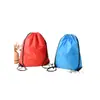 Bolsa com Cordão de Poliéster Feita Sob Medida Saquinho com Cordão Bolsa de Armazenamento com Cordão de Tecido Oxford Bolsa de Basquete com Cordão de Ombro Duplo Personalizada com Logo