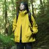 Chaqueta Cortavientos Roja de Nefrita para Mujer, Temporada de Primavera y Otoño, Talla Grande, Cortavientos, Ropa de Trabajo para Montañismo, Chaqueta Impermeable Tres en Uno para Hombre