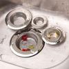 Aço inox pia de cozinha, filtro de esgoto, pia, ralo de piso, filtro, pia, pia, rede de plugue anti-bloqueio