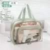 Bolsa de natación con separación de húmedo y seco, bolsa de almacenamiento impermeable portátil para viajes de negocios y viajes, neceser, bolsa de gimnasio, bolsa de maquillaje de gran capacidad