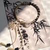 Nuevo Pulsera de Loto Hoja de Loto China para Mujer Pulsera Antigua Tejida a Mano Diseño Nicho Vintage Pulsera de Alta Gama Venta al por Mayor