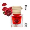 Pingente de Perfume para Carro, Difusor de Fragrância para Carro, Decoração de Interior de Carro, Ornamento de Óleo Essencial, Frasco de Perfume Pendurado, Fragrância de Longa Duração