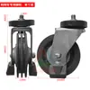 Rodas para Carrinho de Supermercado Rodízios para Carrinhos de Shopping Rodízios para Elevadores Rodízios de Borracha com Suporte de Carga Acessórios