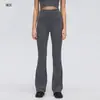 Nuevos Pantalones Acampanados Versátiles para Ropa Exterior a la Moda, Ajustados, Adelgazantes, Elásticos, de Cintura Alta, Levanta Glúteos, Pantalones de Yoga Nude para Mujer DL204