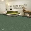 Alfombra Cuadrada de Oficina de Empresa con Base Alta Edificio de Oficinas de Negocios Sala de Conferencias Base de Asfalto Alfombra de Bloque 50x50cm Completa