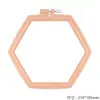 Directamente del fabricante: Aros de Bordado Color Caramelo DIY, Aros de Bordado Vintage, Herramientas y Accesorios de Bordado, Aros de Bordado, Anillos de Bordado de Punto de Cruz