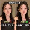 Grampo de cabelo com laço preto 2024 novo doce elegante tamanho pequeno franja frontal lateral feminina acessórios para cabelo acessórios para cabelo