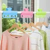 Varal Tamanho Grande Clipes à Prova de Vento Fivela no Varal Suporte para Roupas Secando Roupas Fixadores Coisas Boas Novo Plástico Clipes para Colchas