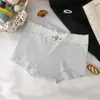 Algodón de Clase A Estilo Academia del Oso de Algodón para Mujer 10A Algodón Puro Antibacteriano en la Entrepierna Pantalones Cortos Tipo Boxer 2026 Nuevos Pantalones Cortos Sin Costuras de Alto Valor