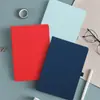 Cuaderno de color sólido hecho a medida con correas para comercio exterior europeo y americano, bloc de notas para reuniones, agenda estudiantil, papelería con impresión de logotipo