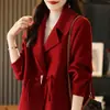 Casaco de Lã Dupla Face Feminino Curto Solto plus size Casaco Duffle Botão Cor Sólida Simples Estilo Preguiçoso Cardigan