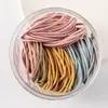 Diadema Casual Femenina Estilo K Anillo para Cabello Fino Popular Ins Cabello Banda Elástica Pequeña Diadema Elegante para Niña Cuerda para el Cabello