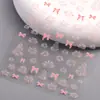 Pegatinas para Uñas de Lazo de Fuegos Artificiales Adhesivas Planas Estampado en Caliente Fuegos Artificiales Plateados Pegatinas de Arte para Uñas DIY Joyería Estilo Dh