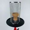 Cazo para shisha de barro rojo con funda de silicona filtro de malla para shisha rojo conveniente para limpiar rápida salida de humo