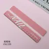 Lixa de Borracha para Salão de Unhas Manicure Eva Espessada Tira para Polir Unhas Tira de Polimento para Manicure Dupla Face Rosa Tira de Lixa Lavada
