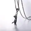 Collar Gatos Oscuros Explosiones de Amazon Transfronterizas Diseño de Nicho Europeo y Americano Collar de Cadena para Clavícula Payaso Pendientes