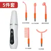 Bastão Massageador de Pente de Alta Frequência Luz Vermelha e Roxa Portátil Transfronteiriço Venda Direta do Fabricante de Equipamentos de Beleza de Alta Frequência