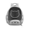 Mochila Trasera para Gatos Mascota Exterior Transparente Viaje Portátil Transpirable Mochila Adecuada para Perros Pequeños y Gatos Cápsula Espacial