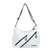 Bolsa de Ombro Nova Transfronteiriça Moda Casual Street Tendência Versátil Bolsa Transversal Grande Capacidade Leve Bolsa Tote para o Dia a Dia