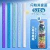 Botella de Vidrio de Origami Estrella Brillante para Manualidades DIY Infantiles, Botella Estrella de Cinco Puntas Diamante Brillante de Alta Calidad