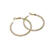 Pendientes Grandes de Aguja de Plata S925 para Mujer, Pendientes de Lujo de Gama Alta con Sentido de Diseño, Pendientes de Aro de Nicho, Aro Exagerado para Caras Cuadradas y Redondas