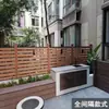 Valla de Madera Plástica Valla de Jardín Barrera Anti-corrosión Valla de Madera Tablero de Pared de Cerramiento para Patio Exterior Terraza Balcón Valla de Madera Plástico