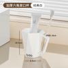 Vaso para Enjuague Bucal, Vaso para Cepillo de Dientes con Asa, Diseño Hexagonal, Vaso para Cepillo de Dientes Estilo Coreano para Estudiantes Hombres y Mujeres, Vaso para Cepillo de Dientes Familiar con Asa