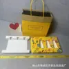 Caja plegable para loción corporal Oushu Bolsa de regalo Empaque Caja vacía Bolsa de regalo Crema de manos Gel de ducha Caja de empaque Kraft Papel