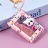 Chaveiros de acrílico personalizados, displays personalizados, resina em relevo estampada a quente, pingentes coloridos de OC de animal de estimação gravados a laser, autimpresso