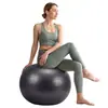 Bola de Yoga à Prova de Explosão para Casa, Bola Fitness 55/65/75cm Disponível em Vários Tamanhos e Cores, Bola de Equilíbrio Segura e Ecológica