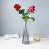 Flor Artificial con Textura Realista, Bordes Enrollados Hidratantes, Decoración de Capullo de Rosa Único, Flor de Seda, Alta Simulación