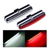Luz de Advertencia de Alto Brillo para Ciclismo Nocturno Transfronterizo Impermeable Carga USB Luz Trasera de Bicicleta para Bicicleta de Carretera o Montaña Cob Atenuable