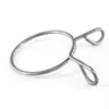 Abrazadera de resorte de pinza manual de acero inoxidable para tubería de aceite, tubería de drenaje, manguera, abrazadera de tubería, fijación estable, tubería de agua, hebilla de alambre de acero, apriete