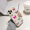 Transfronterizo Nuevo Dulce Estilo Chica Mariposa Colorida Estrella Manzana 16Pro Funda para Teléfono Móvil Iphone17 Cubierta Protectora de Silicona Venta al por Mayor