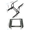Levantador de Mesa de Mola Suporte de Elevação para Mesa de Centro Acessórios Estrutura de Elevação Dobrável para Mesa de Trabalho Ferragens para Móveis B02