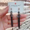 Pendientes Largos de Borla Retro de Lujo de Gama Alta Estilo Étnico Hechos a Mano Pendientes de Moda Nuevos 2026 Accesorios para Orejas