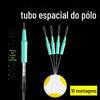 Rod ligeiramente linha principal anti-enrolamento tubo espacial Rod ligeiramente invólucro anti-enrolamento feijões evitar ponta da haste linha principal enrolamento acessórios de pesca